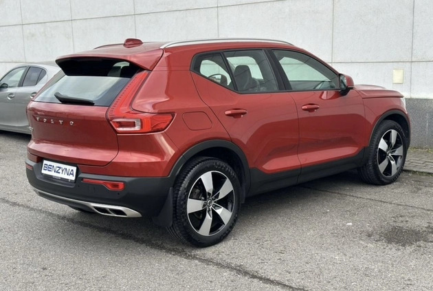 Volvo XC 40 cena 97900 przebieg: 58332, rok produkcji 2018 z Jeziorany małe 407